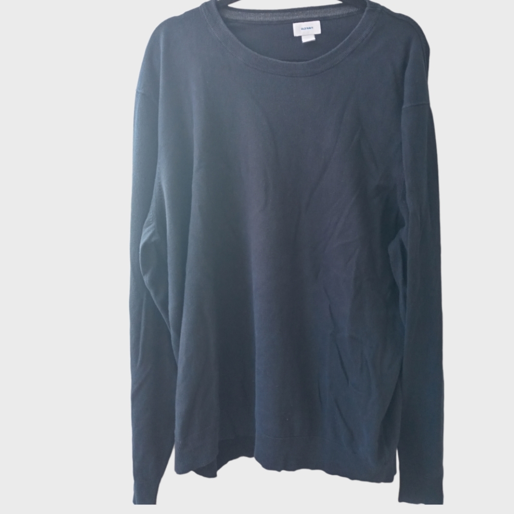 Old Navy Men's Sweatshirt Size XXXL Navy Blue Color